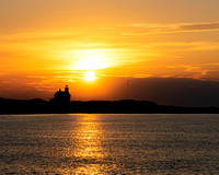 North Light Sunset - Block Island